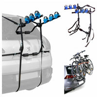 3 Bicycle Bike Car Cycle Carrier Rack Universal Fitting Hatchback Estate High