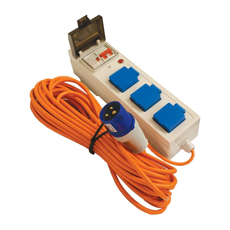3 Way Mobile Mains Power Unit Leisurewize - UK Camping And Leisure