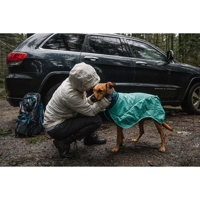 Ruffwear Dirtbag Dog Drying Towel Aurora Teal (Small) Ruffwear - UK Camping And Leisure