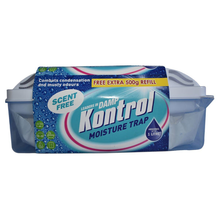 Control Moisture and Odor with Kontrol Streamline Moisture Trap (1L) + Extra 50 Kontrol Krystals - UK Camping And Leisure