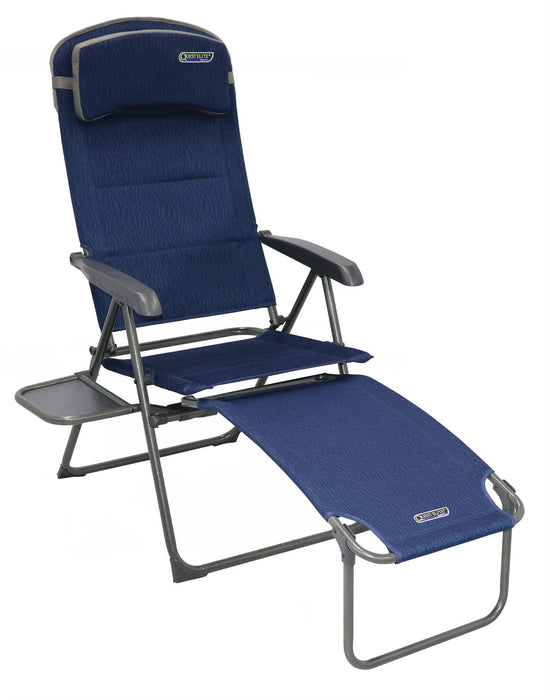 Quest Ragley Pro Recline Camping Caravan Chair with Side Table Quest - UK Camping And Leisure