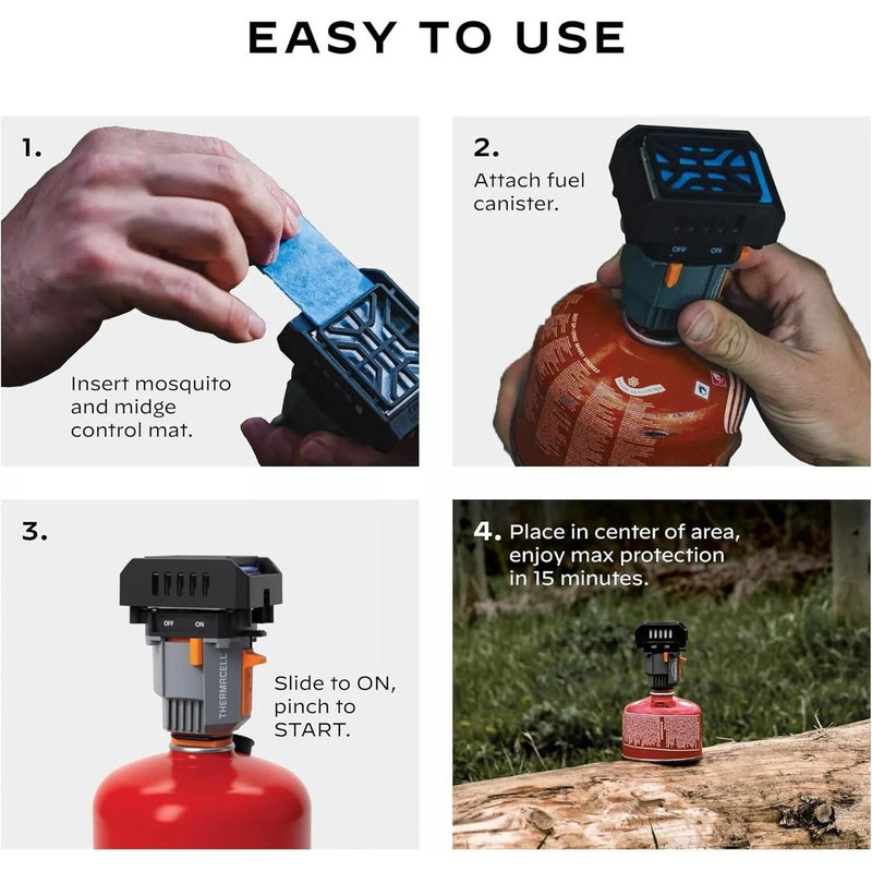 Thermacell Backpacker Mosquito Repeller 15ft Exclusion Zone Camping & Outdoors Thermacell - UK Camping And Leisure