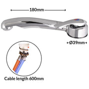 Single Lever Twist Mixer Tap Left Hand Nova - UK Camping And Leisure