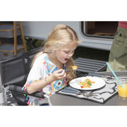 Bo-Camp Child's Chair Foldable Aluminium Anthracite Bo-Camp - UK Camping And Leisure