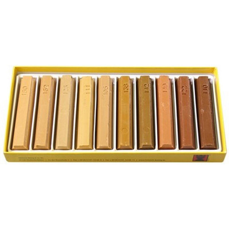 Konig Softwax 10 Medium Shades for Furniture Repair Konig - UK Camping And Leisure