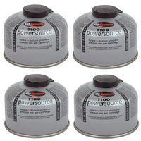 4x Go System PowerSource Butane Propane Threaded Gas Canister - 100g