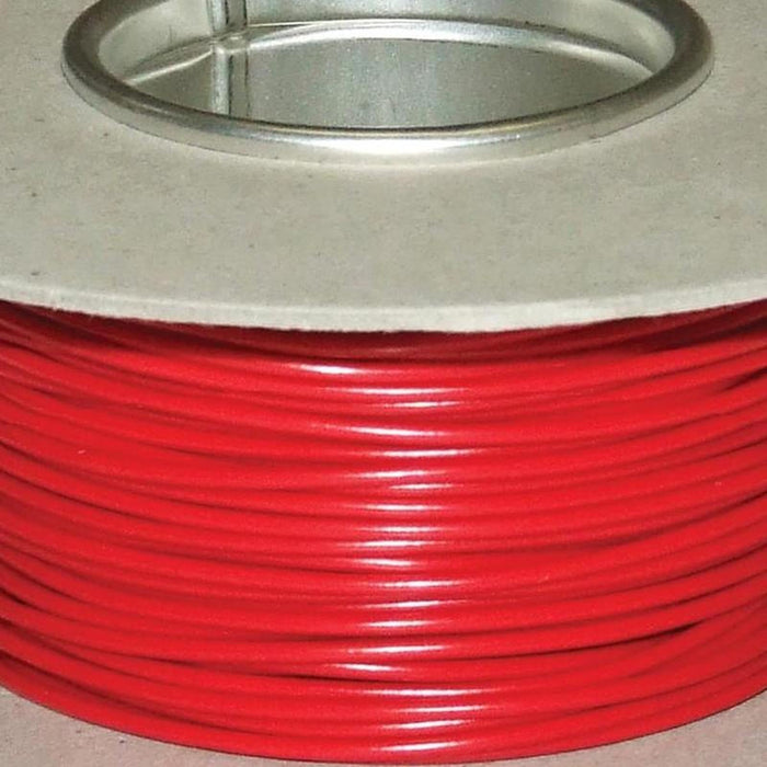 AG Thin Wall 2.5 Sq mm Red 29A Cable Per Metre AG - UK Camping And Leisure