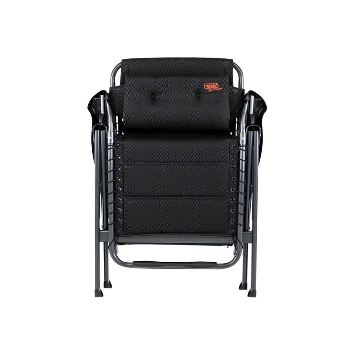 Crespo Zero Gravity Chair AP/232 Air Deluxe Black Crespo - UK Camping And Leisure