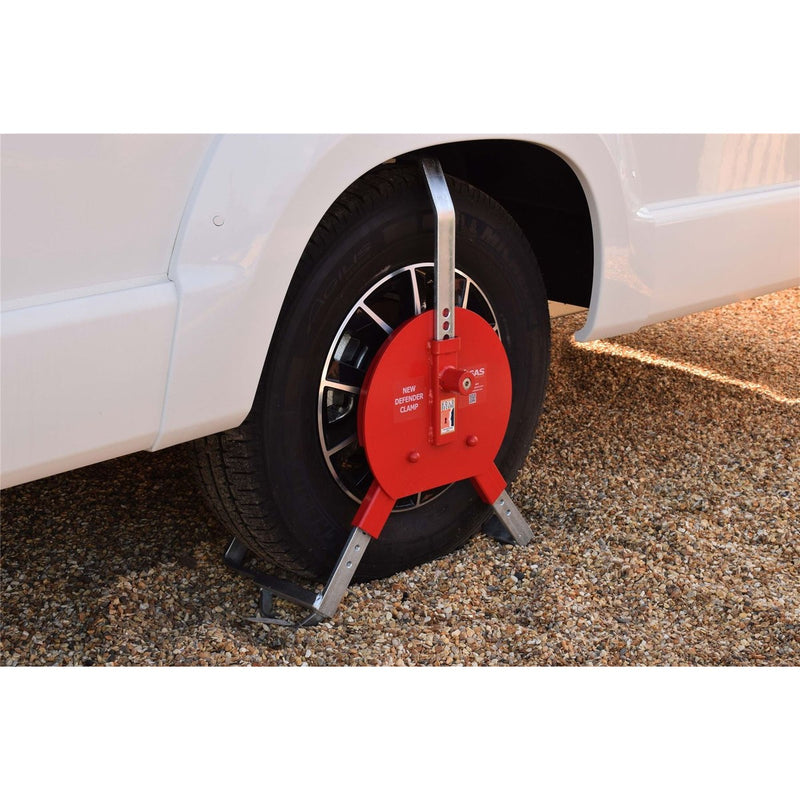 SAS Security Products SAS New Defender Large Wheelclamp Lock Keyed Alike - Image 2 of 4 | UK Camping and Leisure