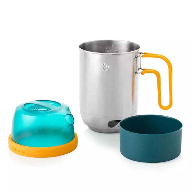 Biolite CampStove KettlePot & Coffee Set Biolite - UK Camping And Leisure