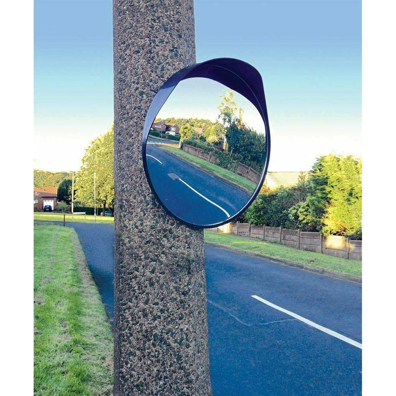 30cm Convex Car Outdoor Garage Driveway Security Safety Blind Spot Bend Mirror Streetwize - UK Camping And Leisure