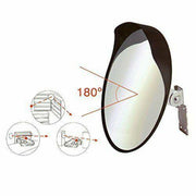 30cm Convex Car Outdoor Garage Driveway Security Safety Blind Spot Bend Mirror Streetwize - UK Camping And Leisure