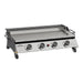 Dellonda 4 Burner Stainless Steel Portable Gas Plancha with Warming Rack 10kW Dellonda - UK Camping And Leisure