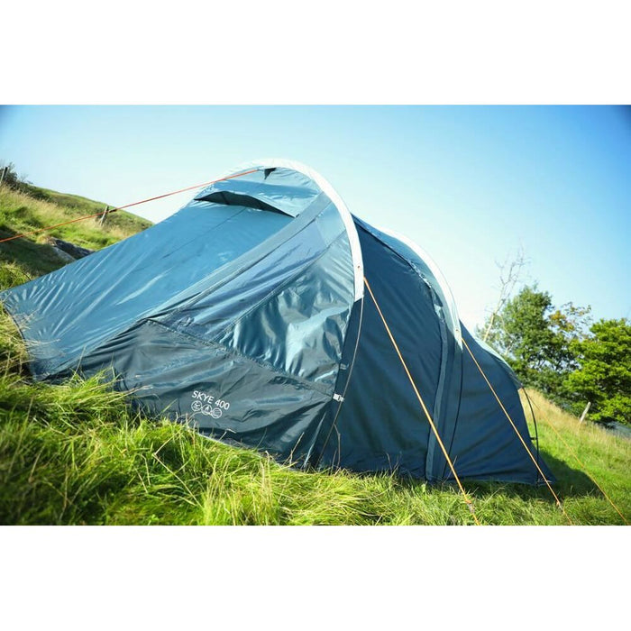 Vango Skye 400 Deep Blue 4 Person Pole Tent Vango - UK Camping And Leisure