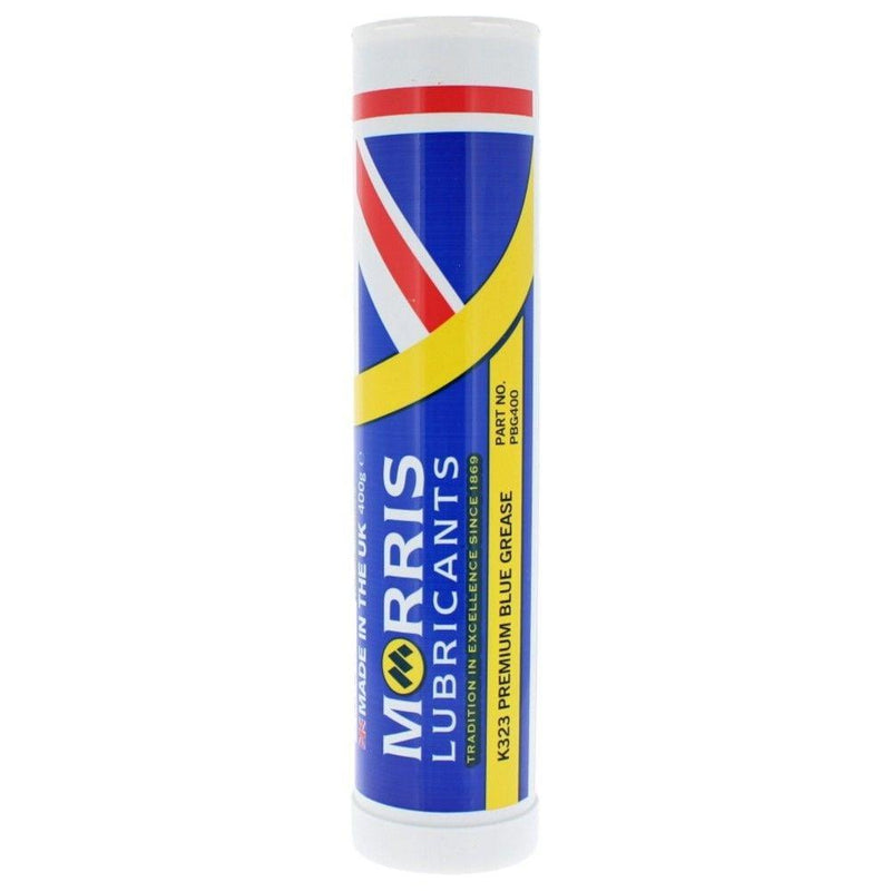 Morris K323 Blue Grease Cartridge 400g Premium Lithium Calcium High Pressure