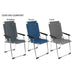 Bo-Camp Chair Copa Rio xl Aluminium Graphite Bo-Camp - UK Camping And Leisure