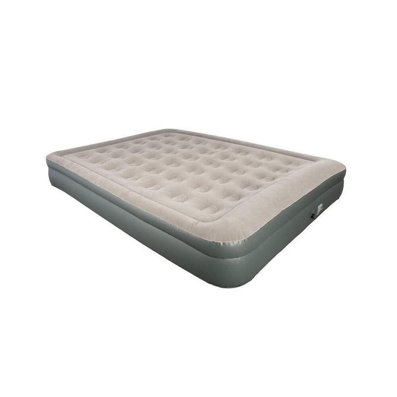 Vango Hi-Rise Double Flocked Airbed Dark Grey