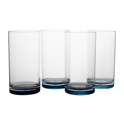 Gimex Colour Line Long Drink Sky 480ml 4 Pieces Gimex - UK Camping And Leisure