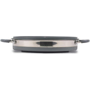Kampa Folding Collapsible Silicone & Stainless Steel Saucepan 3 Litre Grey Kampa - UK Camping And Leisure