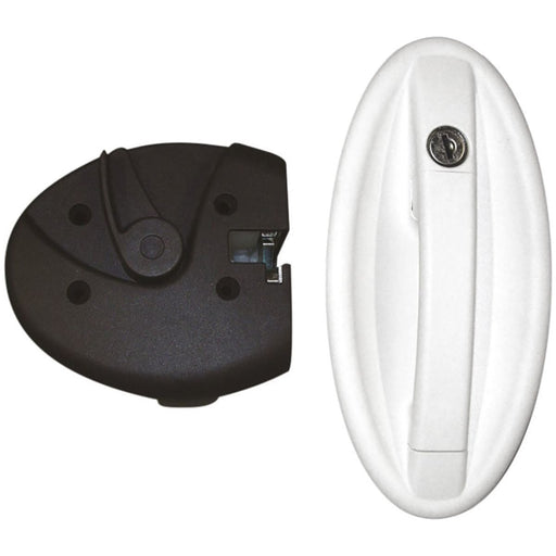 Oval Lock White Nova - UK Camping And Leisure