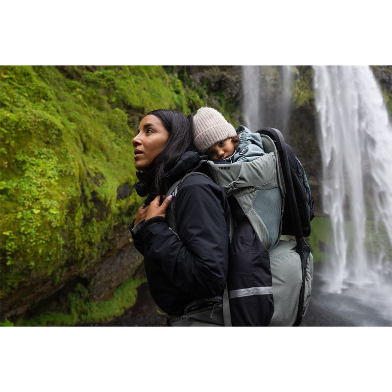 Thule Sapling baby rucksack agave green Baby backpack Thule - UK Camping And Leisure