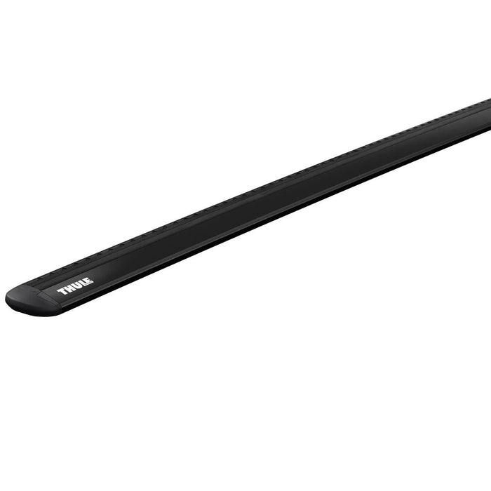Thule WingBar Evo Roof Bars Black fits Toyota Tacoma 2024- 4 doors with Normal Roof Thule - UK Camping And Leisure