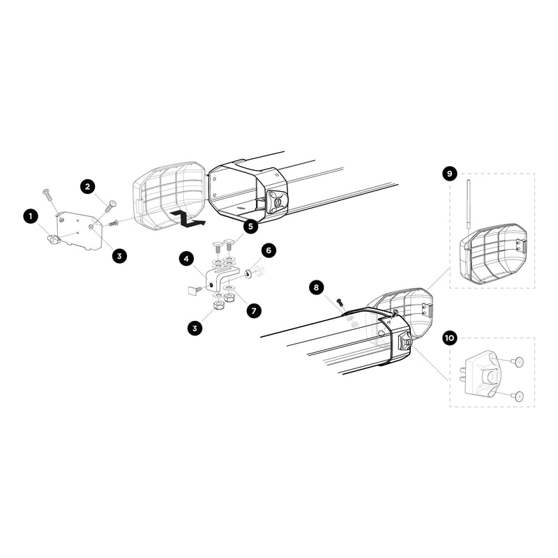 Thule Cover Conduit Box 1500052538