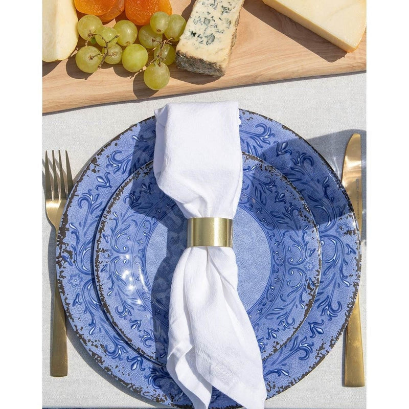 Gimex Stone Line Breakfast Plate Azure 1 Piece Gimex - UK Camping And Leisure
