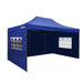 Dellonda 3x4.5m Pop-Up Gazebo & Side Walls Water Resistant Fabric  - Blue Dellonda - UK Camping And Leisure