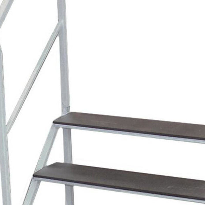 Free-Standing 3 Tread Step Galvanised AG - UK Camping And Leisure