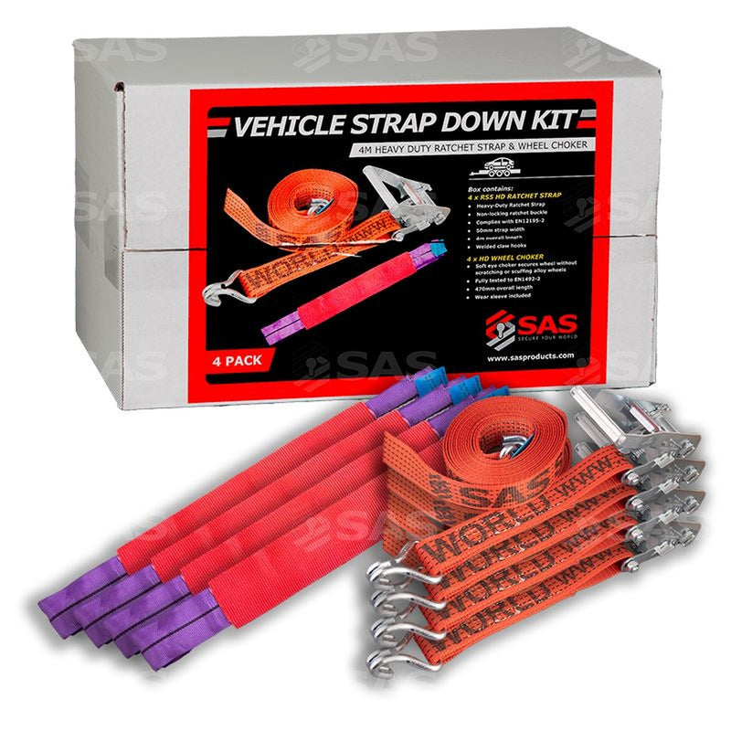 SAS Security Products SAS Vehicle Strap Down Kit | UK Camping and Leisure