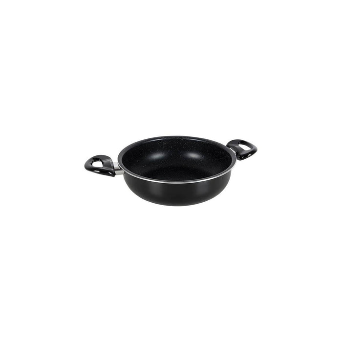 Gimex Cookware Induction Black 7 Pieces Gimex - UK Camping And Leisure