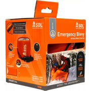 Adventure Medical Kits SOL Emergency Bivvy & Whistle 1 Person Orange Adventure Ready - UK Camping And Leisure