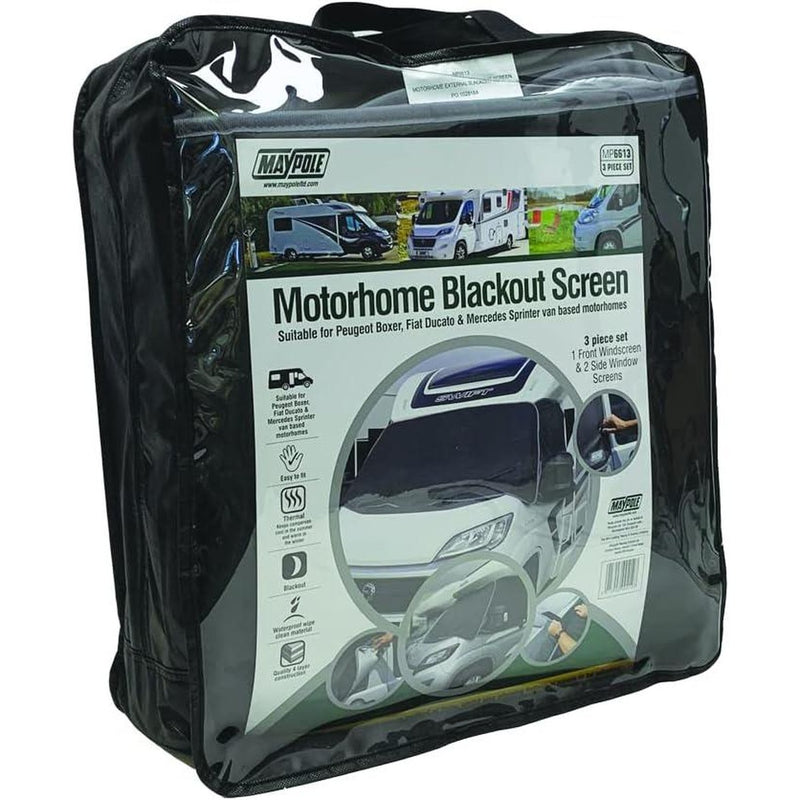 Maypole External Blackout Screen For Motorhomes Maypole - UK Camping And Leisure