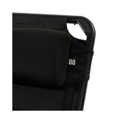 Travellife Barletta Lounger Black | breathable, lightweight, garden