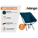 Vango Micro Steel Collapsible Camping Chair with Storage Bag - Mykonos Blue Vango - UK Camping And Leisure