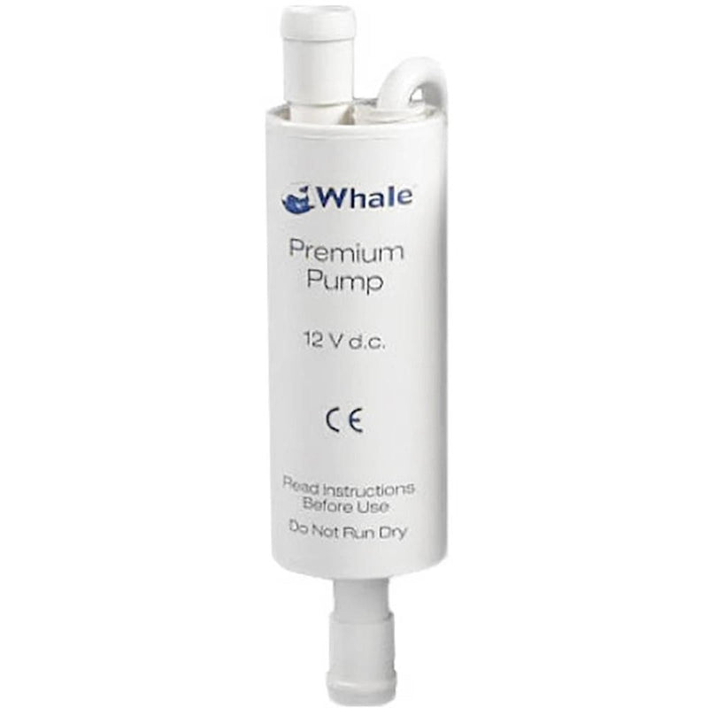 Whale Premium Inline Booster Pump 13LPM 12V Whale - UK Camping And Leisure