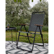 Bo-Camp Industrial Collection Folding Chair Segrell Green Bo-Camp - UK Camping And Leisure