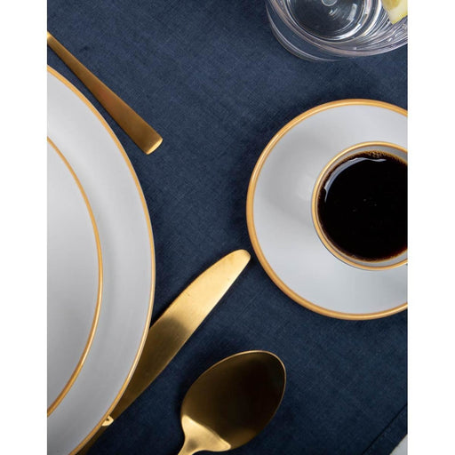 Gimex Linea Line Espresso Set Gold 85ml 2 Pieces Gimex - UK Camping And Leisure