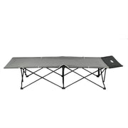 Quest Autograph Norfolk High Camp Bed Black Edition Quest - UK Camping And Leisure