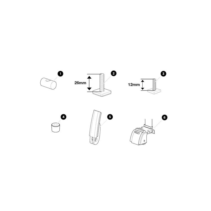 Thule Axle Nut 18mm MPN 1500050751