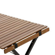 Travellife Iver Table Lounge Walnut 90 2129320 | lightweight, camping table, glamping, garden