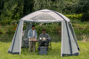Coleman Deck Chair Grey Camping Garden Black Steel Frame Seat Caravan | folding chairs, lightweight, touring caravan