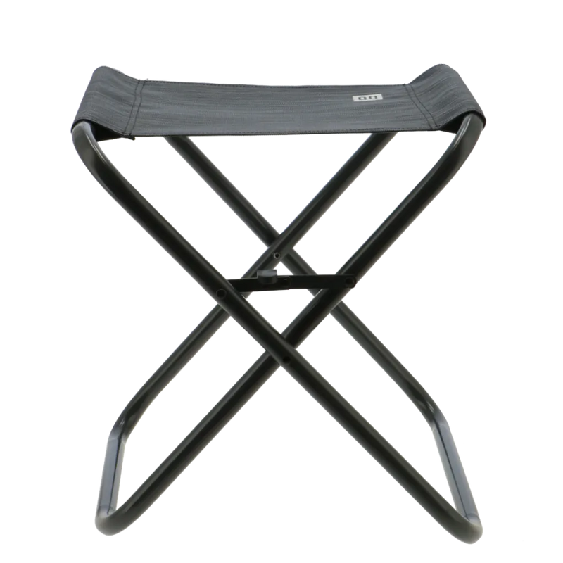 Travellife Como Stool Grey 2129830 | motorhome / caravan accessory, breathable, lightweight, beach