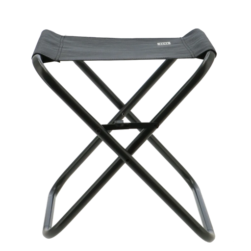 Travellife Como Stool Grey 2129830 | motorhome / caravan accessory, breathable, lightweight, beach
