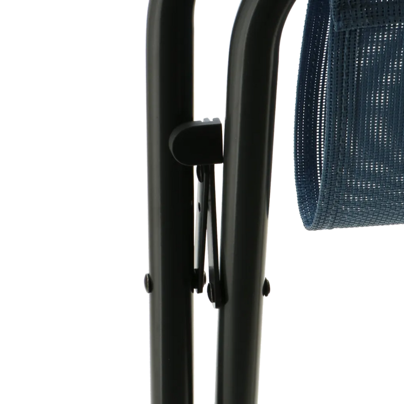 Travellife Como Stool Grey 2129830 | motorhome / caravan accessory, breathable, lightweight, beach