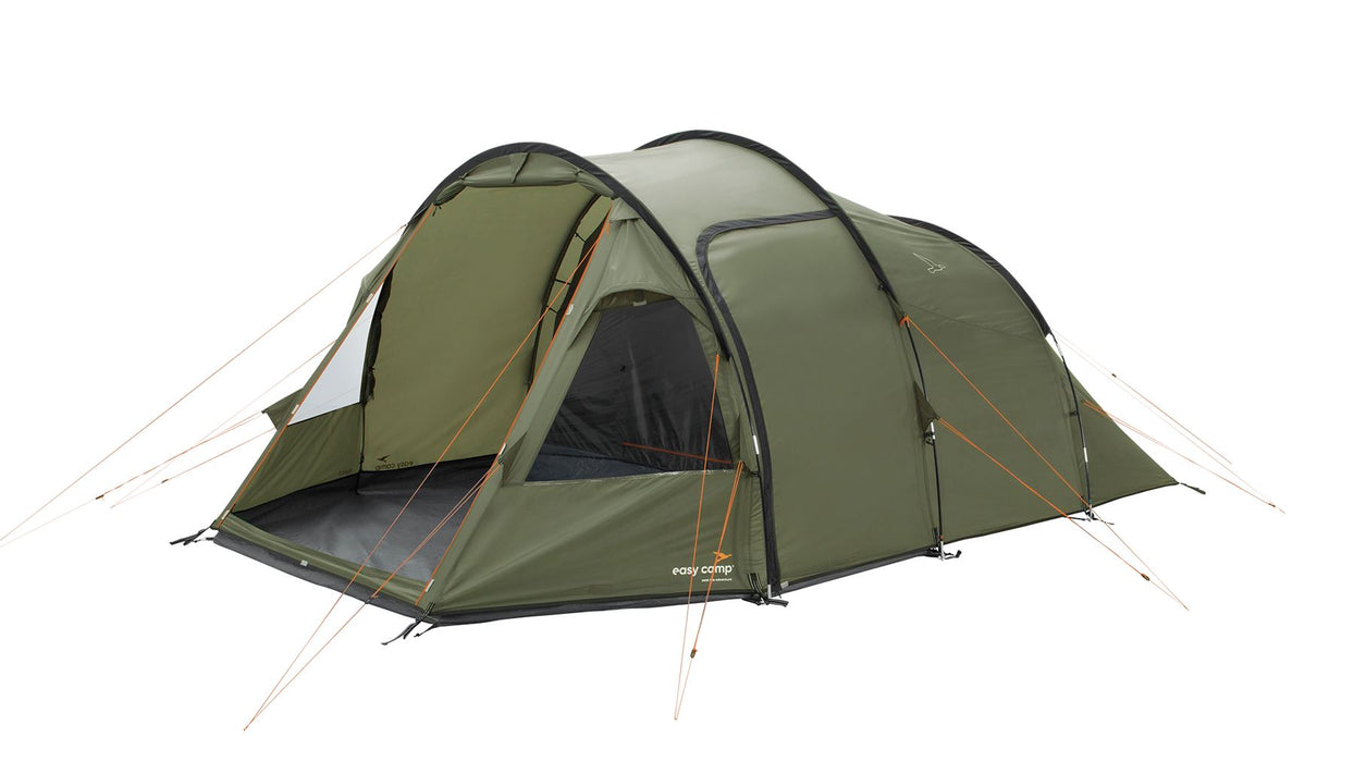 Easy Camp Hidra 5 Pole Tent Green 5 Person Easy Camp - UK Camping And Leisure