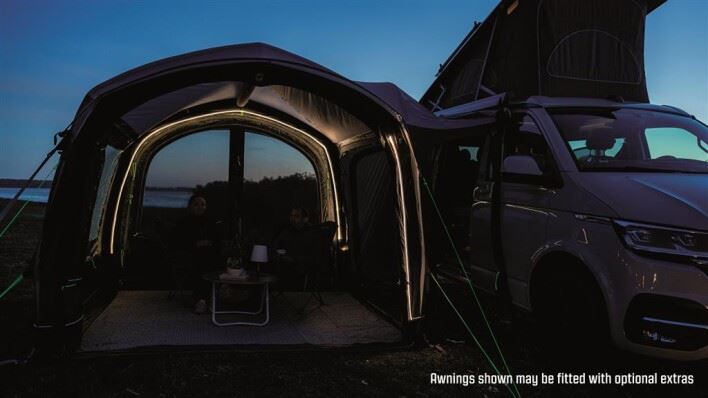 Outwell Crossville 250SA Air Drive-Away Campervan Air Awning 175-200cm