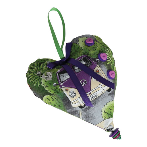 Quest Lavender scented Heart M0027 Quest - UK Camping And Leisure