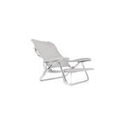 Crespo Beach Chair AL/221 Light Grey Crespo - UK Camping And Leisure